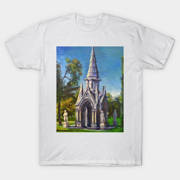 Forest Lawn Cemetery T-Shirt by CeceliaIvyPrice